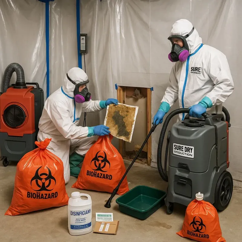 Contaminated Water Handling Protocols process in Hermann, MO